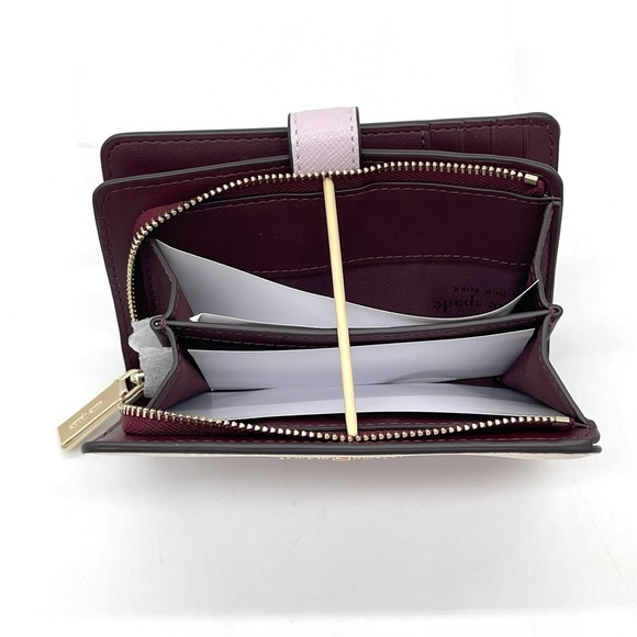 Kate Spade Madison Medium Compact Bifold Wallet - Picture 6 of 8